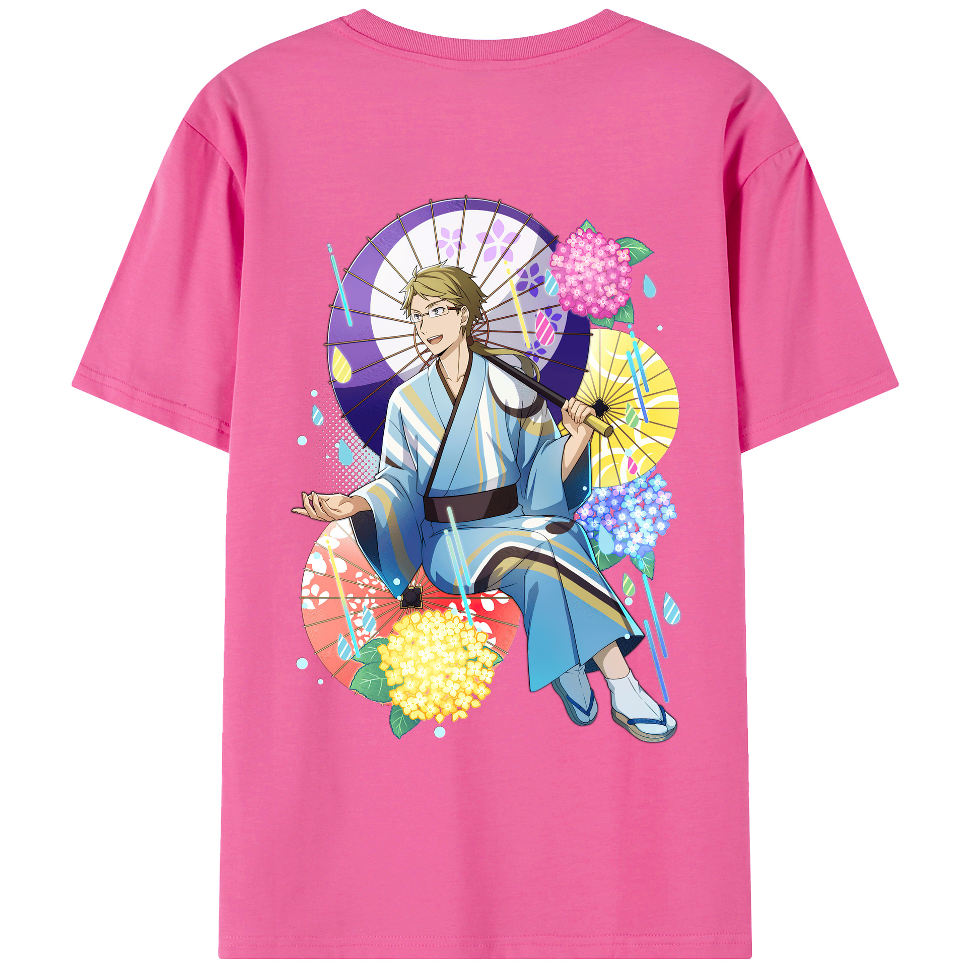 （画像用） 文豪ストレイドッグス Bungo Stray Dogs レディース半袖Tシャツ(バックプリント)